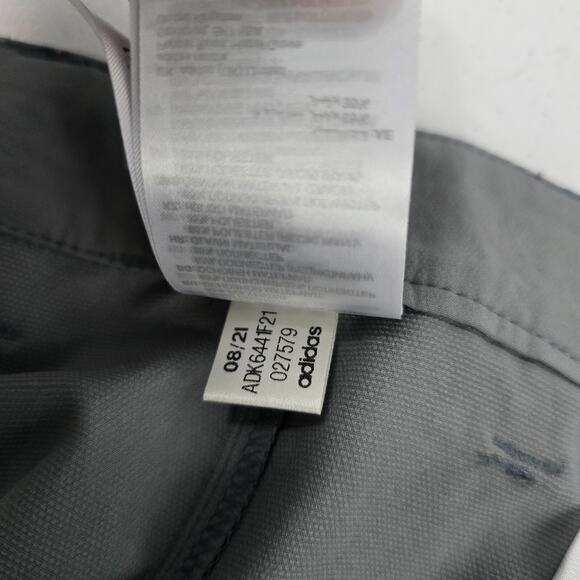 NWT Adidas golf shorts big and tall mens size 52 gray chino 5464 - Picture 11 of 12
